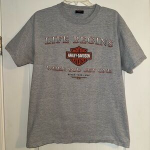 ❤️2 for 10❤️ Gray Harley Davidson Tuscaloosa Alabama unisex short sleeve tshirt